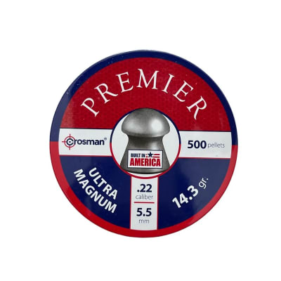 POSTON CROSMAN PRE. DOMED 14.3 GR CAL.5.5 DE 500 UN.