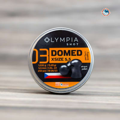 POSTON OLYMPIA DOMED XSIZE CALIBRE 5.5/15,89gr 250 uni.