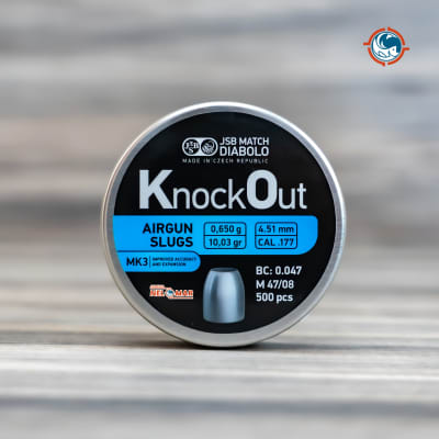 SLUG JSB KNOCKOUT MK3 CAL. 4.51/10,03GR 500 UNI.