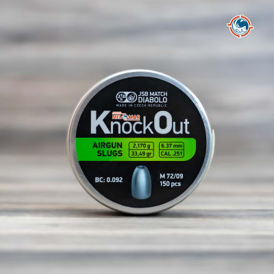 SLUG JSB KNOCKOUT MKII 33,49GR 150 UNI.1