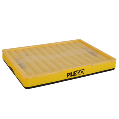 Caja Plegable con tapa amarilla