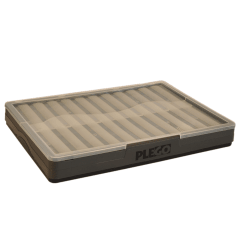 Caja plegable con tapa gris