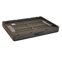 Caja plegable sin tapa gris