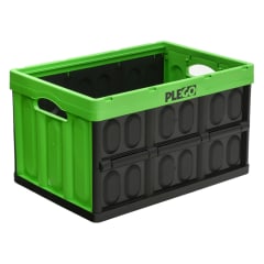 Caja plegable sin tapa verde