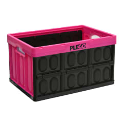 Caja plegable sin tapa fucsia