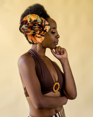 SOSTEN HALTER CHOCOLATE