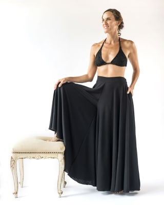 PANTALON CAMPANA BLACK