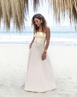 GOLDEN STRAPLESS