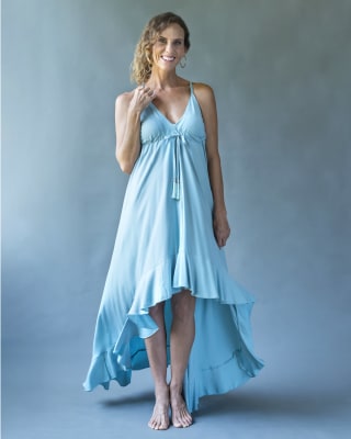 VESTIDO SPIRIT VERDE TEAL