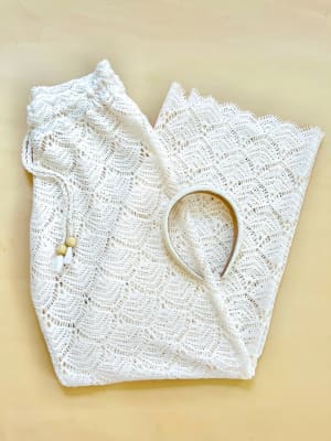 ARTDECO IVORY PANTS