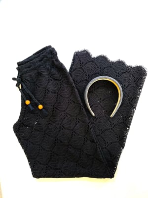 ARTDECO BLACK PANTS