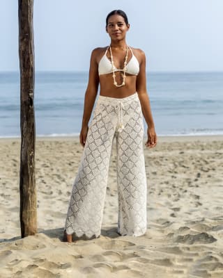 ARTDECO IVORY PANTS