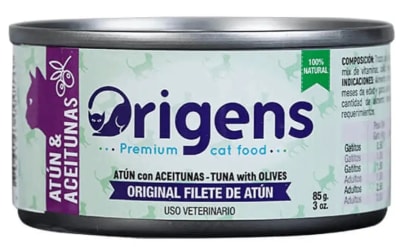 ORIGENS FILETE DE ATUN CON ACEITUNA 85 GR