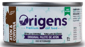 ORIGENS FILETE DE ATUN CON CORVINA 85 GR