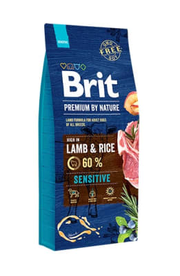 Brit Premium By Nature Sensitive Lamb 15 Kg