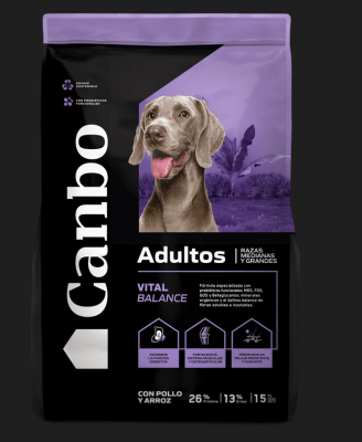 CANBO ADULTO POLLO RAZA MEDIANA Y GRANDE 3 KG