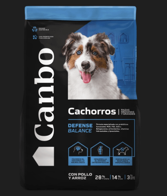CANBO CACHORRO POLLO RAZA MEDIANA Y GRANDE