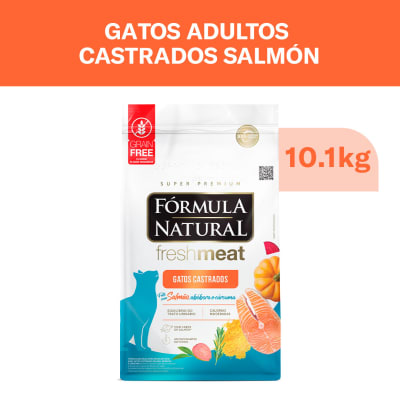 FORMULA NATURAL FRESH MEAT GATO ADULTO CASTRADO SALMON