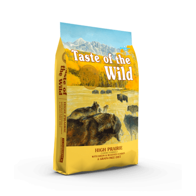 TASTE HIGH PRAIRIE BISONTE Y VENADO ASADO CANINE 12 KG