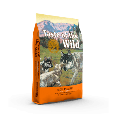 TASTE HIGH PRAIRIE BISONTE Y VENADO ASADO PUPPY 12 KG