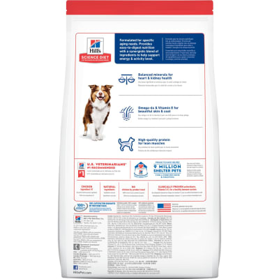 Hills Adult 7 + Raza Mediana 15 Kg
