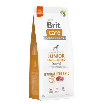 BRIT CARE DOG JUNIOR LARGE BREED LAMB 12 KG