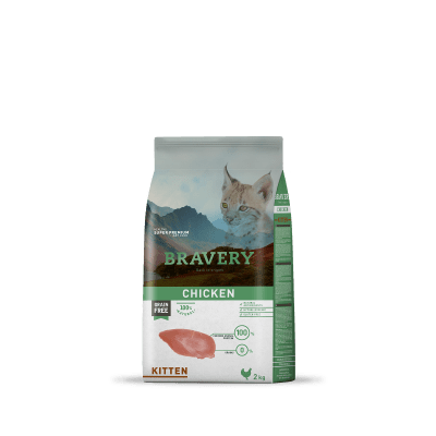 BRAVERY CHICKEN KITTEN 2 KG