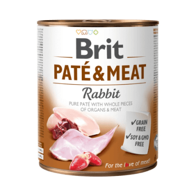 PATE BRIT CARE RABBIT 800GR