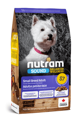 S7 Nutram Sound Small Breed Adult Dog