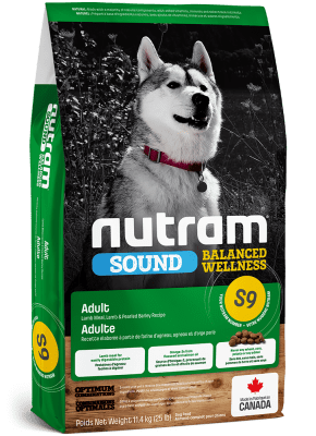 S9 Nutram Sound Lamb Adult Dog