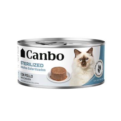PATE CANBO GATO ESTERILIZADO 85 GR