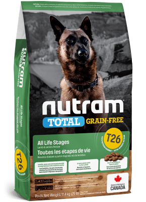 T26 Nutram Grain Free Allergy Lamb Dog