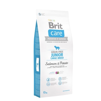 Brit Care Grain-Free Junior Salmón & Potato 12 Kg