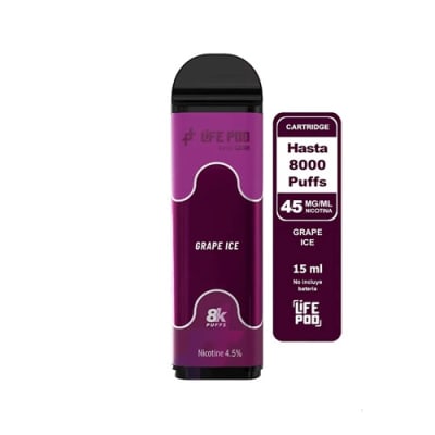 LIFE POD RECARGA 8000 PUFF