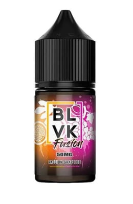 BLVK FUSION SALT PASSION GRAPE ICE 30ML