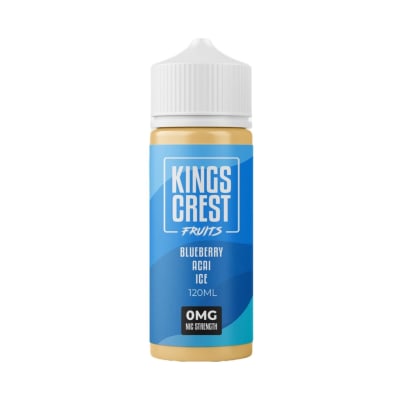 KING CREST FRUITS BLUEBERRY ACAI ICE 120ML