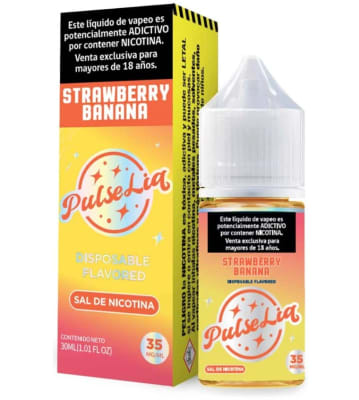 PULSE LIQ BY GEEK BAR STRAWBERRY BANANA SALT 30ML