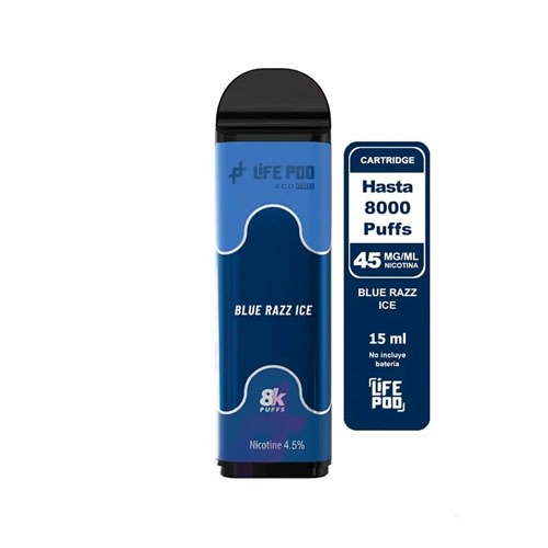 LIFE POD RECARGA 8000 PUFF2