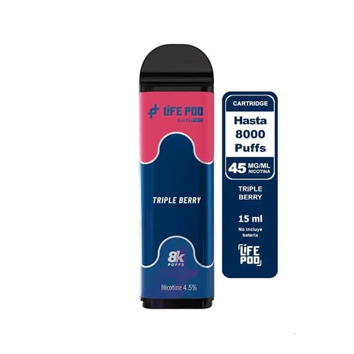LIFE POD RECARGA 8000 PUFF5