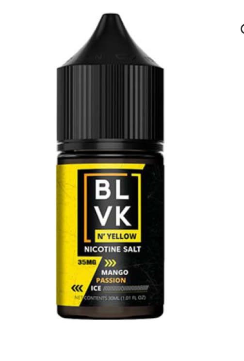 BLVK YELLOW MANGO PASSION ICE SALT 30ML1