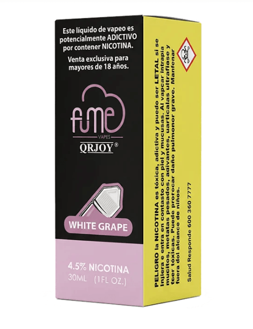 FUME WHITE GRAPE SALT 30ML1