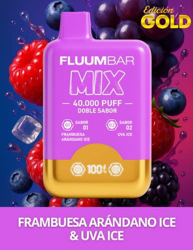 FLUUMBAR MIX 40000 DOBLE SABOR5