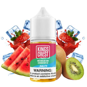 KINGS CRESTS FRUITS WATERMELON KIWI STRAWBERRY ICE SALT 30ML1
