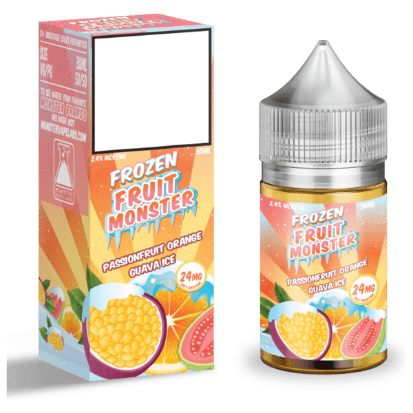 FROZEN FRUIT MONSTER SALT PASSION ORANGE GUAVA1