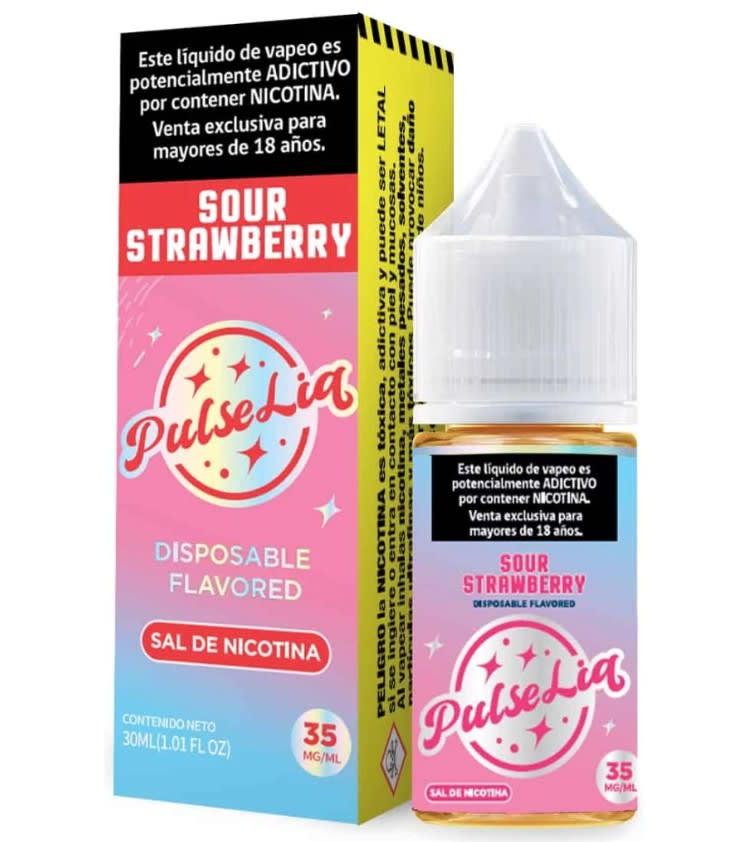 PULSE LIQ BY GEEK BAR SOUR STRAWBERRY SALT 30ML1