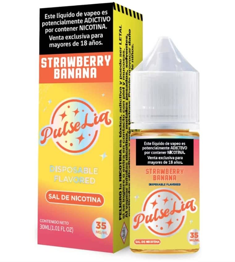 PULSE LIQ BY GEEK BAR STRAWBERRY BANANA SALT 30ML1