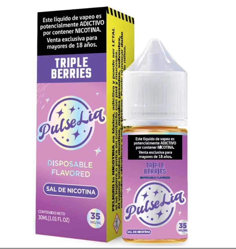 PULSE LIQ BY GEEK BAR TRIPLE BERRIES SALT 30ML1