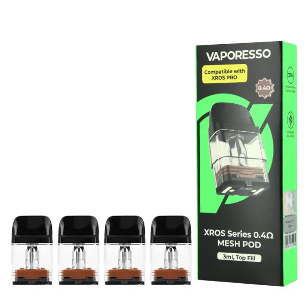 CAJA VAPORESSO XROS POD PRO 4PCS 3ML1