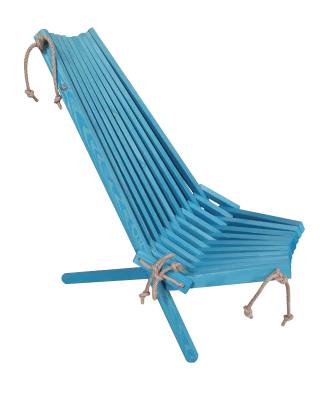 Silla EcoChair Turquesa + Cojin EcoChair