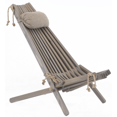 Silla EcoChair Gris + Cojin EcoChair